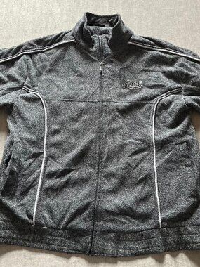 Vintage Y2K Southpole Full Zip Up Hoodie Sweatshirt Men XL Gray Skater Grunge